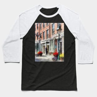 Manhattan NY - Giving Directions at South Street Seaport Baseball T-Shirt